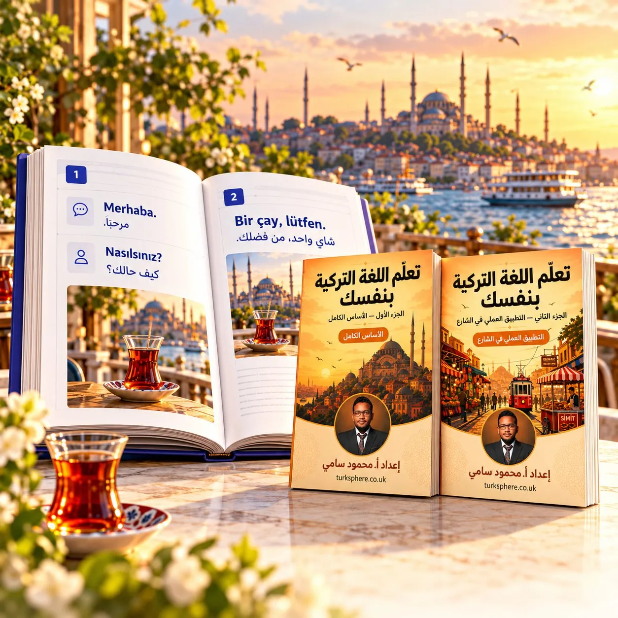 الكتابان الأساسيان وكتاب مفتوح أمام مشهد إسطنبول